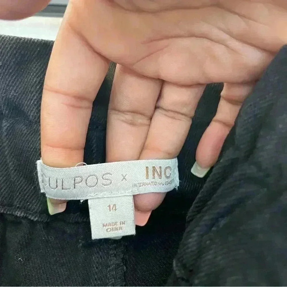 Acid-Washed Pair Of Paperbag Jeans By CULPOS X INC. - Picture 11 of 15